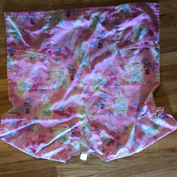Disney tinker bell scrub top with double pocket 2x - Picture 2 of 3